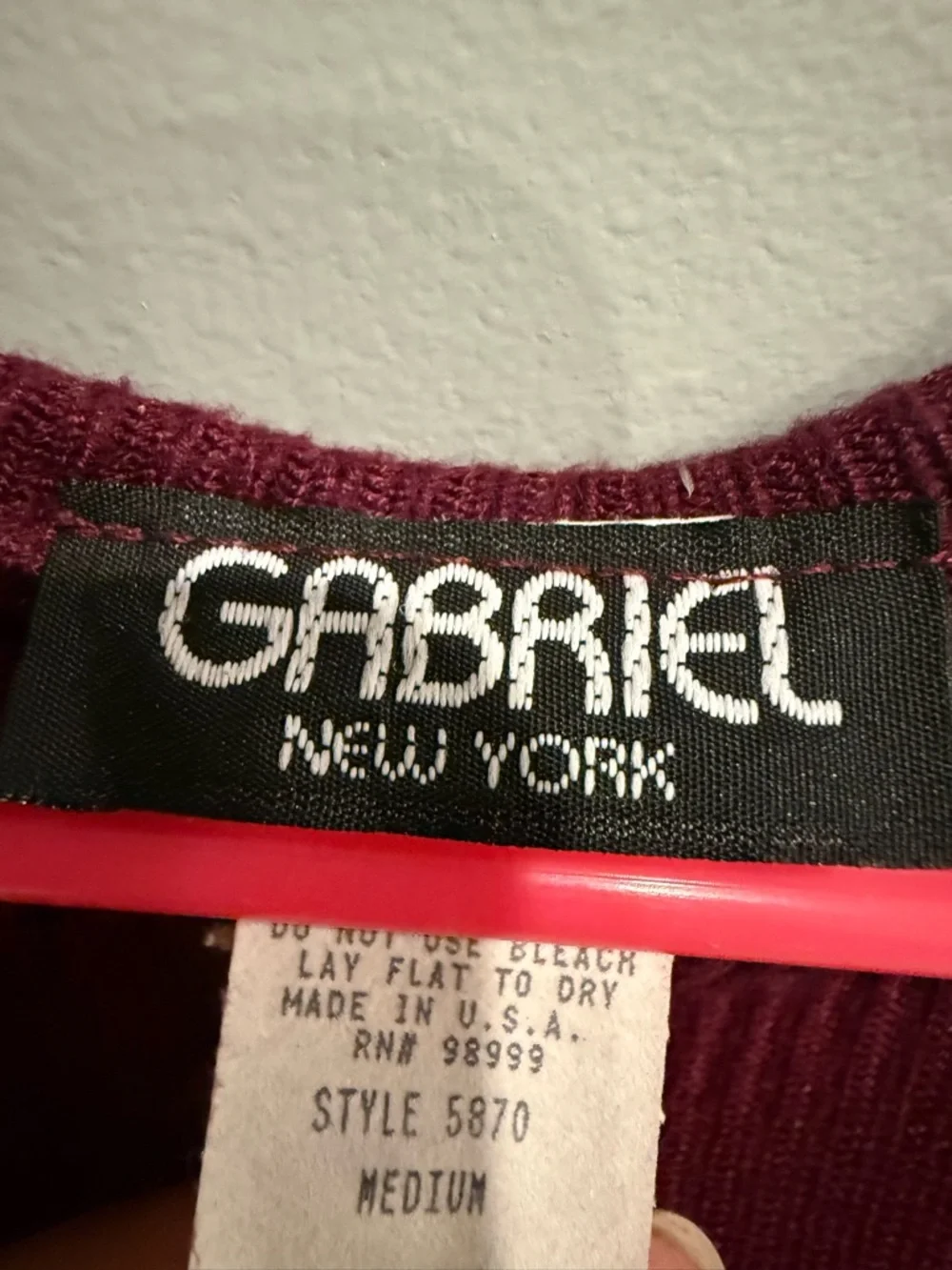 Wine Ribbed Button-Front Cardigan - Picture 3 of 3